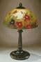 Floral Desk Lamp with Butterflies