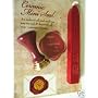 CELTIC IRISH ROSE CERAMIC STAMP SEAL & SEALING WAX
