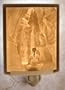 Meditation Porcelain Lithophane Night Light