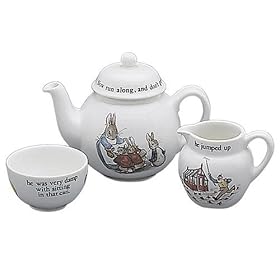 Wedgwood Peter Rabbit 4-Piece Tea Set by Wedgwood