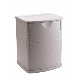 Rubbermaid 18-by-17-by-23-Inch Small Deck Box #3743