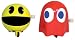 Paladone Retro Pac man And Ghost Wind up Racing Characters