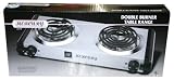 Mercury Double Burner Table Range 201S (Stainless Steel) UL listed