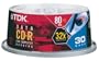 TDK Music CDR DA 80 Minute 30 Pack Spindle