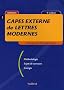 CAPES externe de lettres modernes