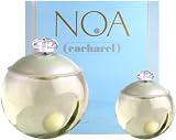 Noa by Cacharel for Women 2 Piece Set Includes: 3.4 oz Eau de Toilette Spray + 1.0 oz Eau de Toilette Spray