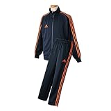 「adidas(アディダス) ジャージ 上下 ウォームアップ メンズ Dネイビー/オレンジ RA848-RA846-O15259-O15241 Mサイズ」の画像