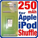 Internal Li-polymer 616-0212 Battery for Apple Ipod Shuffle MP3 Player + Installation Manual