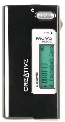 [アウトレット] Creative メモリープレイヤ MuVo MICRO N200 256MB ブラック [CMVN200256-BKOL]