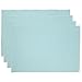 Now Designs Basic Placemats, Aqua, Set of 4