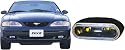 Pilot Performance Lighting   PL-120B Pilot 94 - 98 Ford Mustang (Non GT) Custom Fog Light Kit, Blue