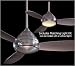  : 52-Inch Ceiling Fan with Three Blades and Light Kit