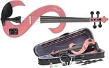 STAGG ELECTRIC VIOLIN SET 4/4 EVN 4/4 PK - PINK