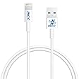 [Apple MFI Certified] iXCC &reg; Lightning Cable 3ft (Three Feet) Element Series 8 pin to USB SYNC Cable Charger Cord for Apple iPhone 5 / 5s / 5c / 6 / 6 Plus, iPod 7, iPad Mini / mini 2/ mini 3, iPad 4 / iPad Air / iPad Air 2(Compatible with iOS 8) [White]