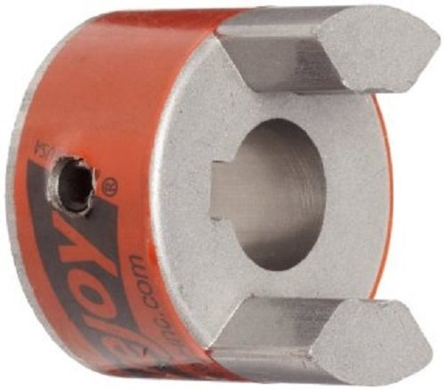 Lovejoy 10209 Size L050 Standard Jaw Coupling Hub, Sintered Iron, Inch, 0.438