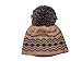 Timberland Women`s Pom Pom Fair Isle Beanie (Peach(A1EEEC-622)/Grey, One Size)