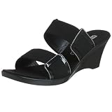 Bandolino Women's Valeska Slide,Black,8.5 M