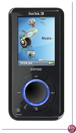 SanDisk SDMX4-2048-A70 Sansa e250 2 GB MP3 Player with microSD Expansion Slot