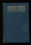 Magazine Writing & the New Literature (Select Bibliographies Reprint Series)