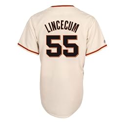 Tim Lincecum San Francisco Giants Replica Home Jersey