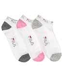 Fila Girls Light Runner 3-Pack Socks (Sizes 6 - 11)