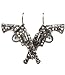 Pistol Gun Six Shooter Super Girl Pistol Earrings - Gunmetal Pistol Gun Six Shooter Super Girl Pistol Earrings - Gunmetal