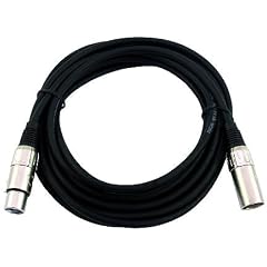 Kabel MC-30, 3m, schwarz, XLR m/f, sym