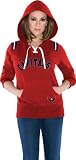 Washington Capitals Women's Touch Laced Up Fleece Hooded Sweatshirt - by Alyssa Milano