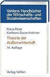 Produkt-Bild: Theorie der Au&szlig;enwirtschaft