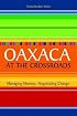 Oaxaca at the Crossroads: Managing Memory, Negotiating Change