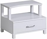 Soho Swerve Side End Table, 23.5