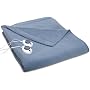 Soft Heat� Luxury Micro-Fleece Electric Heated Warming Blanket King Size-Slate