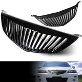 2003-2005 Mazda 6 S Model Front Vertical Grill Black by RS Type