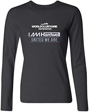 MixicQT Women's World Club Dome I am Hardwell United We Are Long Sleeve T-shirts