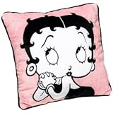 Betty Boop Decorative Pillow - Pink