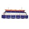 NHL New York Islanders Stained Glass 40" Lighting Fixture