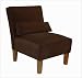 Skyline Furniture 5705 (Velvet Teak) Armless Chair in Velvet Teak