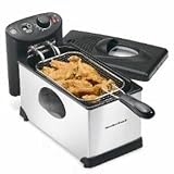 Hamilton Beach 12-c. Deep Fryer, Stainless Steel.