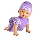 Little Mommy Real Loving Baby Scoot So Cute Doll - Caucasian (Purple)