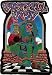 Grateful Dead Garcia Patch - 4 Skeleton Music Jester