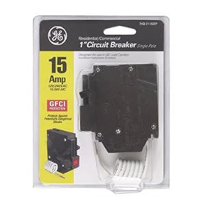15 Amp Ground Fault Circuit Breaker by 