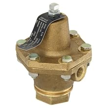 Cash Valve 20251-0040 Bronze Pressure Regulator, 20 - 60 PSI Pressure Range, 1/4" NPT Female