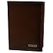 Cheap Designer Wallets | Wallets Free Shipping - Nautica Mens Genuine Leather Trifold Wallet With Valet Box (Brown)