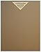 200 Sheets Chipboard 20pt (point) 8 X 10 Inches Light Weight Frame|Photo Size .020 Caliper Thick Cardboard Craft|Ship Brown Kraft Paper Board