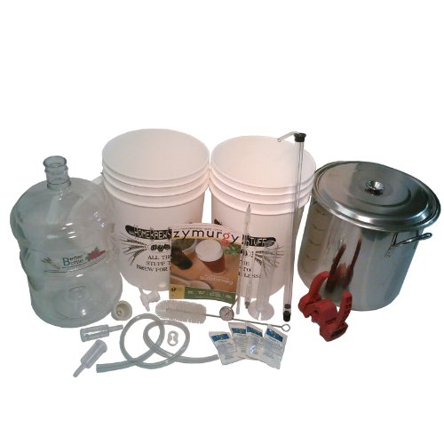 Home Brew Stuff Deluxe Brewer's Starter Kit with 32 Quart Brew Pot