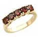1.70ct Fancy Cognac-Red Diamond Wedding/Anniversary Ring 14k Yellow Gold