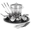 Blomus 67063 stainless steel 24 piece fondue set [Kitchen]