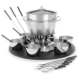 Blomus 67063 stainless steel 24 piece fondue set
