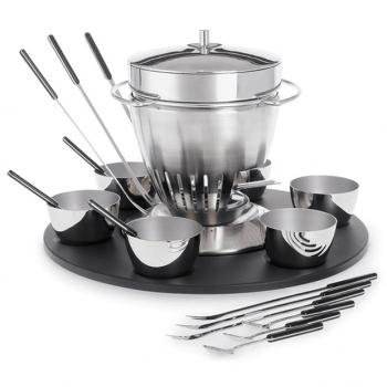 Blomus 67063 stainless steel 24 piece fondue set