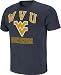 West Virginia Mountaineers Navy Outfield Slub Knit T-Shirt